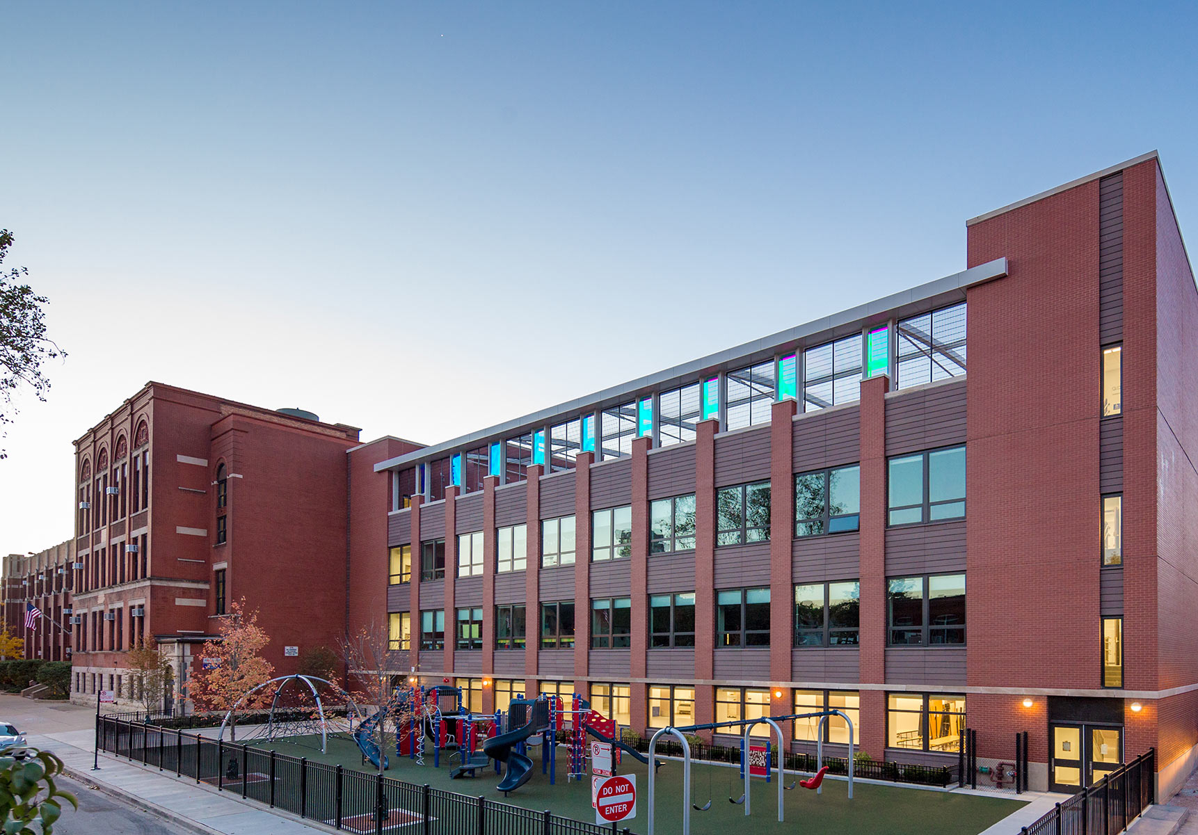 Abraham Lincoln School Chicago Architecture Photography Commercial 